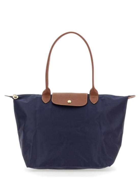  롱샴 가방 르 플리아쥬 라지 숄더백 블루 - LONGCHAMP