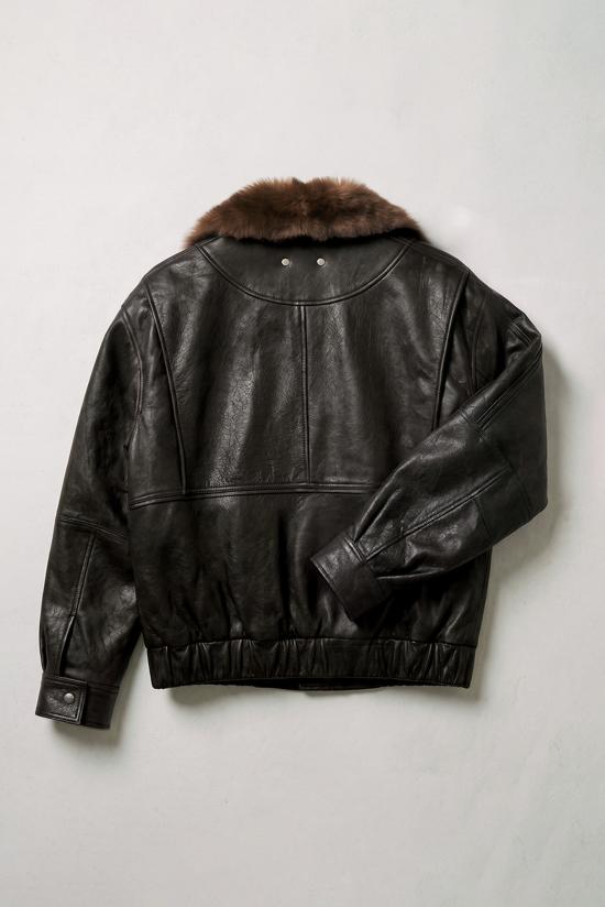 26FW 앤더슨벨 가죽 자켓 awa809m DARK BROWN DOM - ANDERSSON BELL