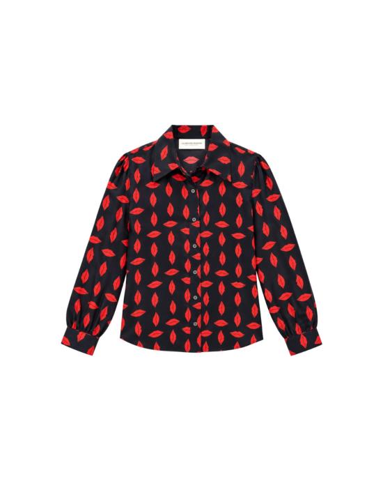  라 프레스틱 위스통 탑 La Prestic Ouiston Joana 셔츠 Baci Rouge Noir