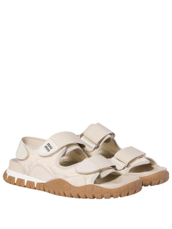 26FW 미우미우 샌들 5X689EF005D7CF0304 NUDE NEUTRALS - MIU MIU