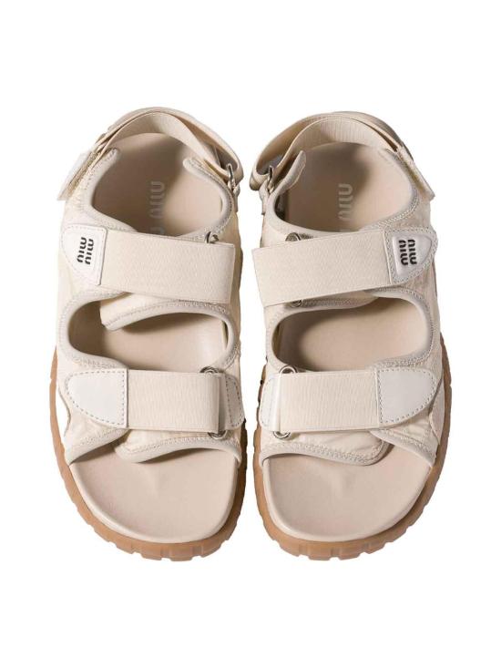 26FW 미우미우 샌들 5X689EF005D7CF0304 NUDE NEUTRALS - MIU MIU