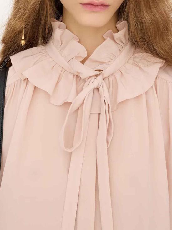 26FW 끌로에 블라우스 CH26WH1700056H6 PINK - CHLOE