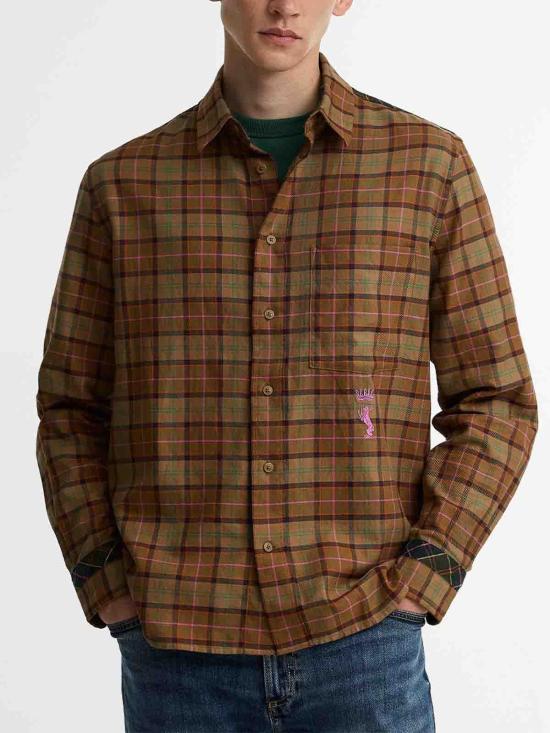 26FW 바버 셔츠 MSH5851TN91 BROWN - BARBOUR