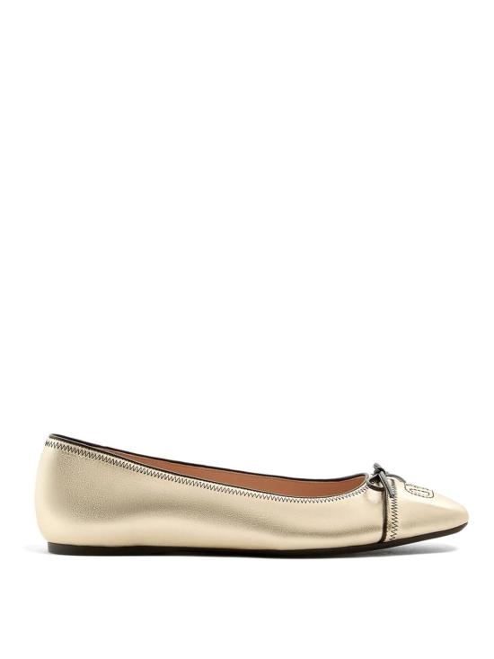 26FW 발렌티노 가라바니 플랫 슈즈 WS0QA8TMEZMAPLATINONERO METALLIC