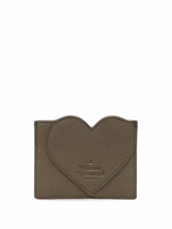 26FW 비비안웨스트우드 ORB 크로코다일 엠보싱 슬림 카드 지갑 5403000MWS0021M404 GREEN - VIVIENNE WESTWOOD