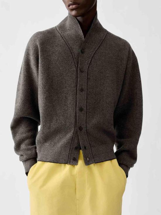 26FW 자크뮈스 가디건 CDM00586AK00276915 GREY - JACQUEMUS