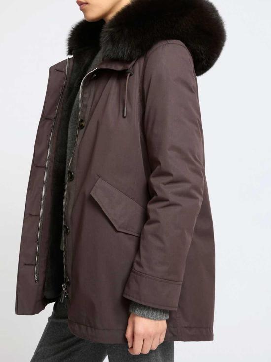 26FW 이브살로몬 트렌치 코트 23WFV07572F52XA2321 BROWN - YVES SALOMON