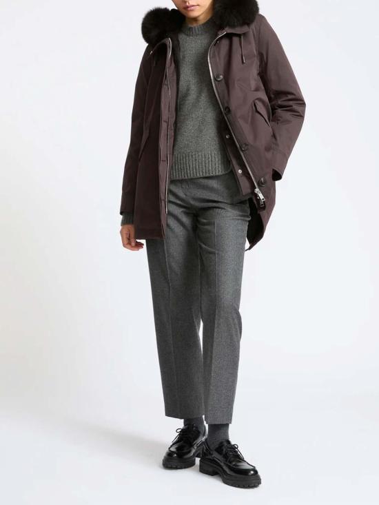 26FW 이브살로몬 트렌치 코트 23WFV07572F52XA2321 BROWN - YVES SALOMON