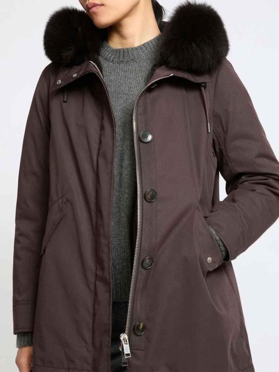 26FW 이브살로몬 트렌치 코트 23WFV07572F52XA2321 BROWN - YVES SALOMON