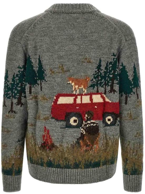 26FW 와타나베 준야 가디건 WRN006051TOPGRAY GREY - JUNYA WATANABE