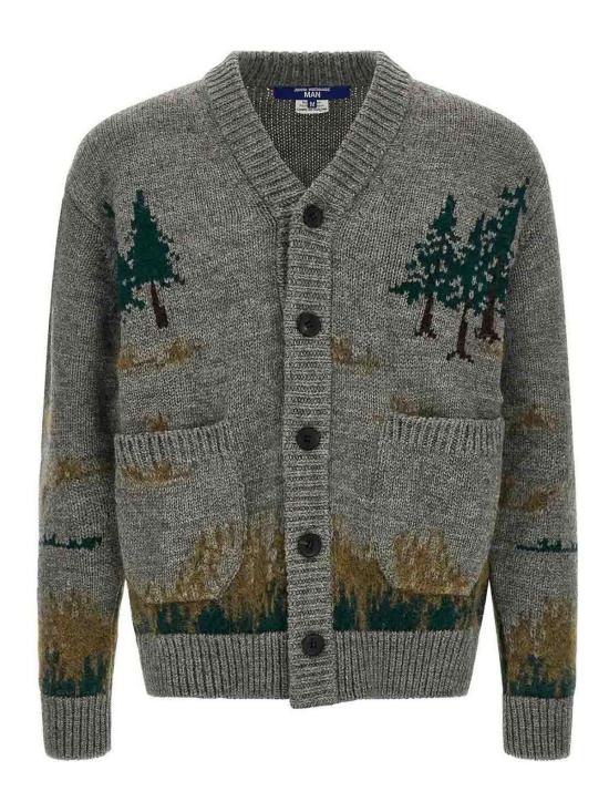 26FW 와타나베 준야 가디건 WRN006051TOPGRAY GREY