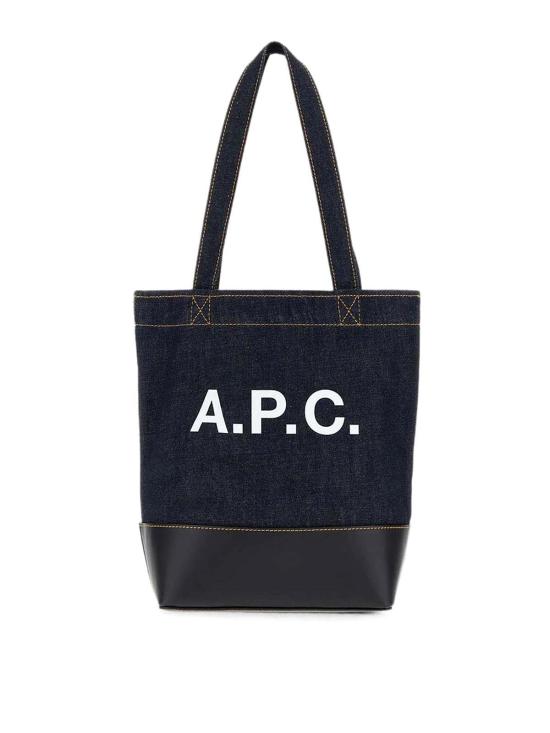 26FW 아페쎄 악셀 스몰 토트백 COHLOM61568IAKDARKNAVY BLUE
