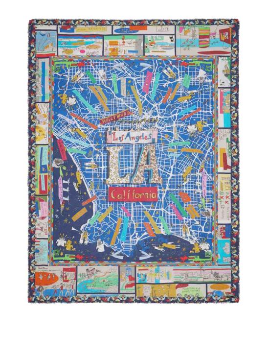 26FW 팔리에로 사르티 머플러/스카프 I2720903060 BLUE