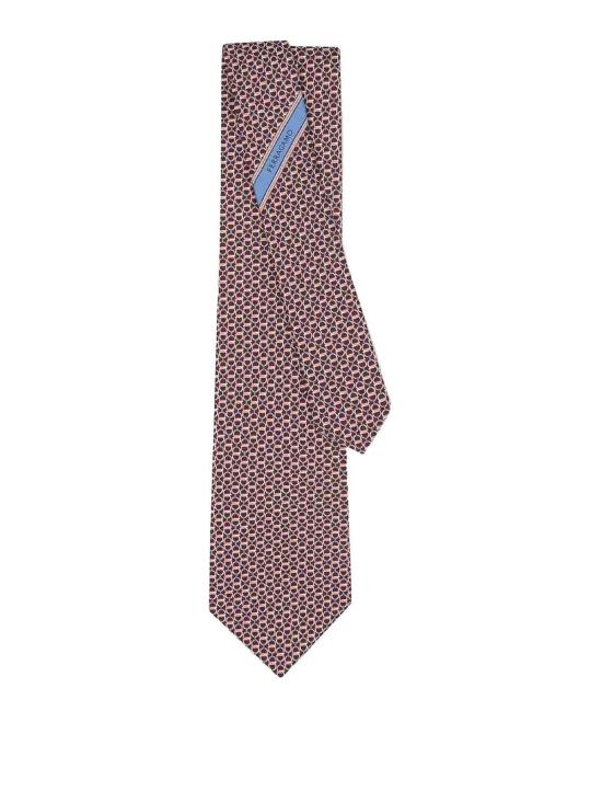 26FW 살바토레 페라가모 넥타이 3514460794596PURPLEPATTERNEDMEDIUM PINK