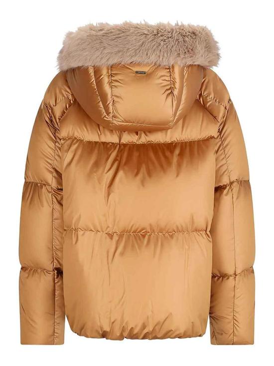 26FW 에르노 퍼 트림 후드 다운 자켓 PI002297D128992157 BROWN - HERNO