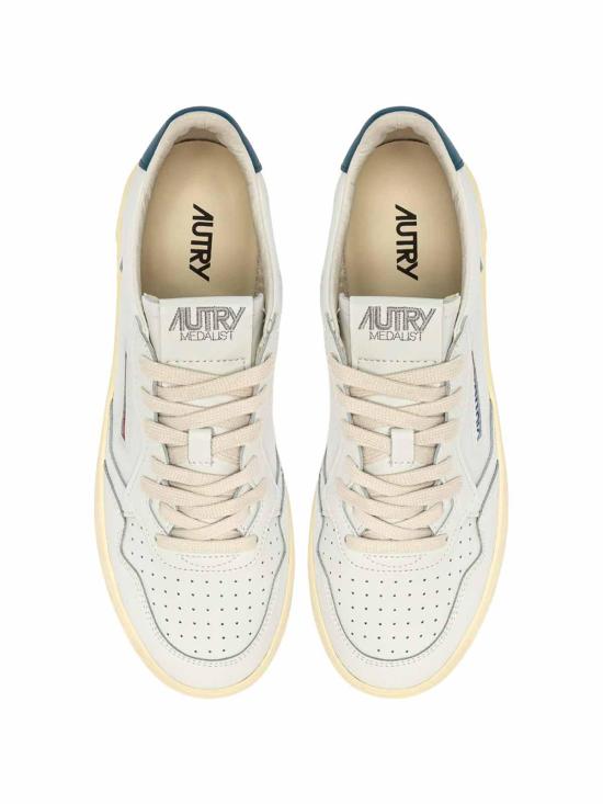 26FW 오트리 메달리스트 로우 스니커즈 AULMLL29 WHITE - AUTRY