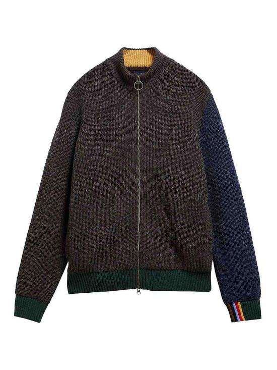 26FW 바버 가디건 MKN1796BR37 BROWN