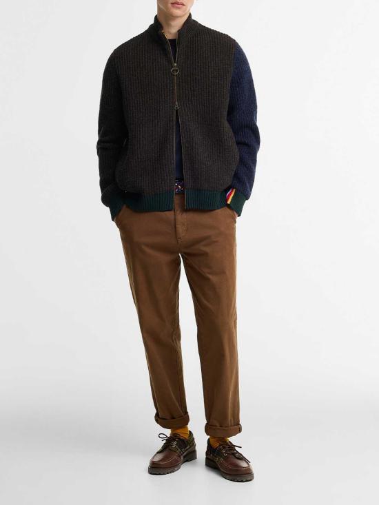26FW 바버 가디건 MKN1796BR37 BROWN - BARBOUR