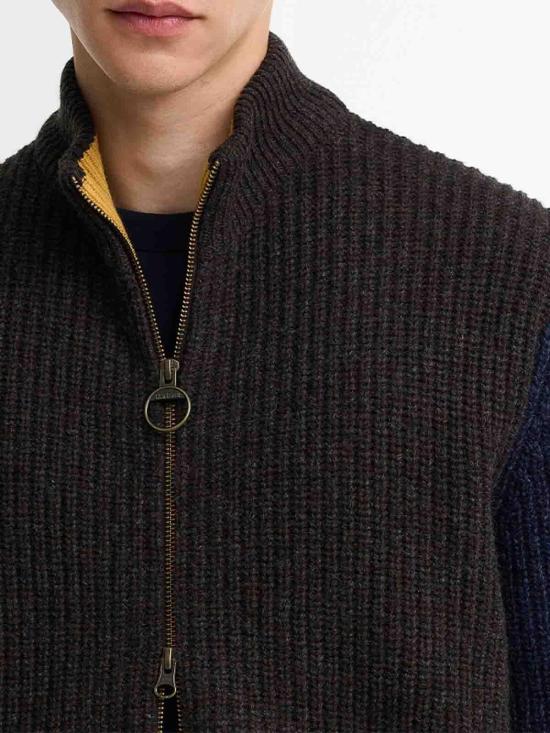 26FW 바버 가디건 MKN1796BR37 BROWN - BARBOUR