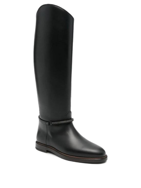 26FW 브루넬로 쿠치넬리 부츠 MZMGC3316C101 BLACK - BRUNELLO CUCINELLI