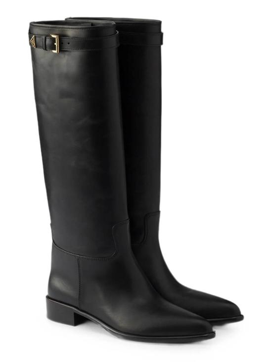 26FW 프라다 가죽 부츠 1W666OF0307V6F0002 BLACK - PRADA