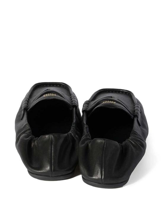 26FW 미우미우 루슈 나파 레더 로퍼 5D341EFD005EFXF0002 BLACK - MIU MIU
