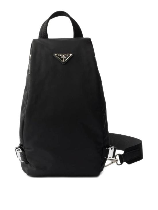 26FW 프라다 리나일론 사피아노 레더 백팩 2VZ129VOOO2DMGF0002 BLACK