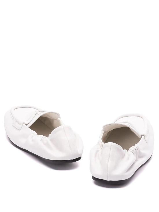 26FW 미우미우 루슈 나파 레더 로퍼 5D341EFD005EFXF0009 WHITE - MIU MIU