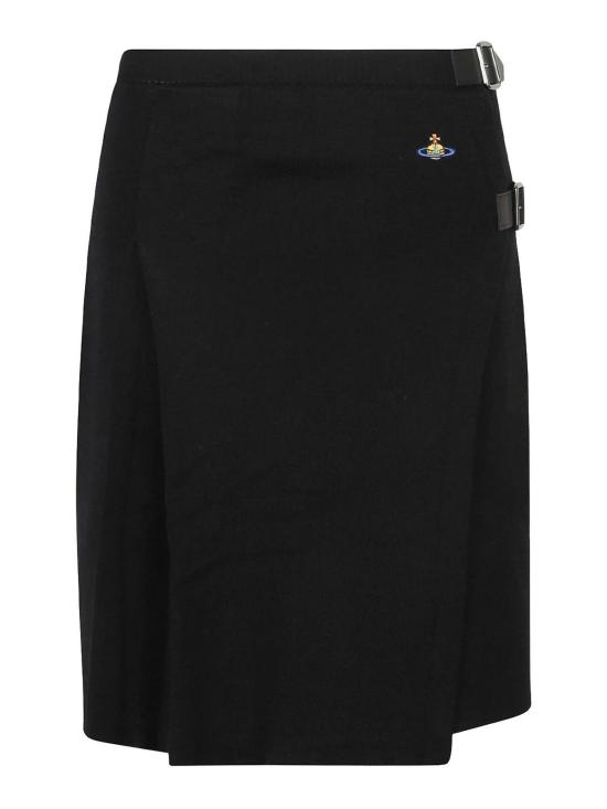 26FW 비비안웨스트우드 미디 스커트 3802001KY005EN401 BLACK