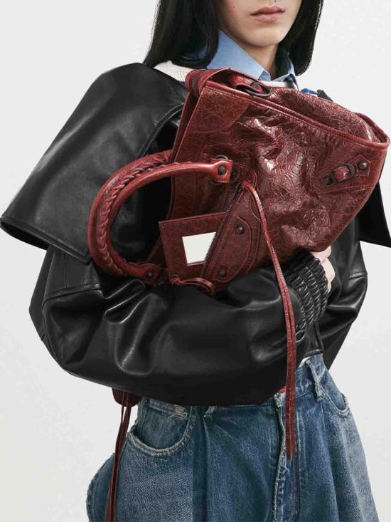 26FW 발렌시아가 르 시티 백 8657602ACFH6154 RED - BALENCIAGA