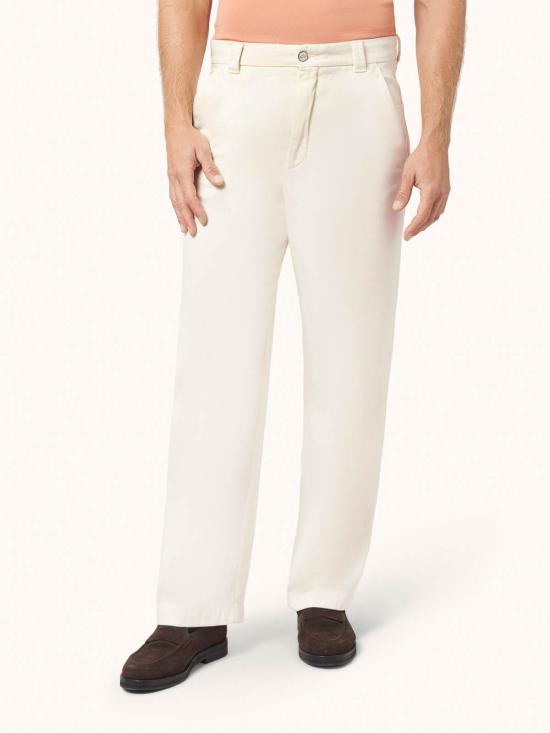 26FW 폴앤샤크 팬츠 16314175030 WHITE - PAUL & SHARK