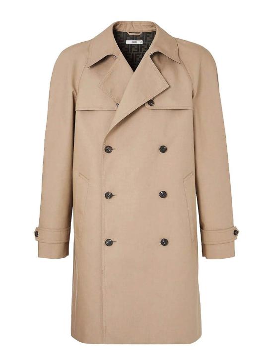 26FW 펜디 트렌치 코트 FF0874B1UEF0CJU NUDE NEUTRALS
