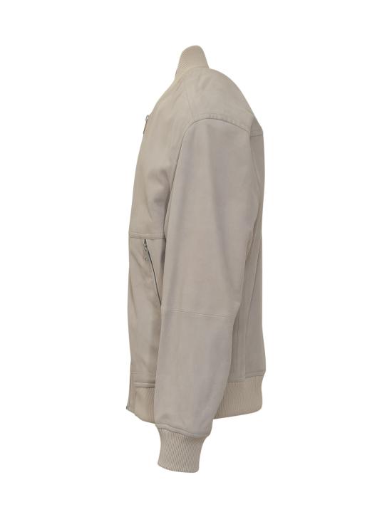 26FW 보스 가죽 자켓 50562519 271 LIGHT BEIGE - BOSS