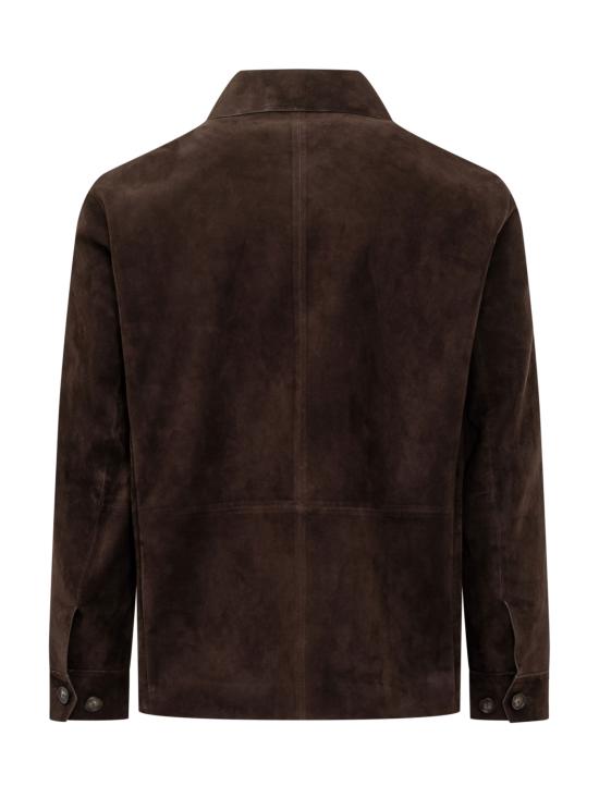 26FW 보스 가죽 자켓 50563881 244 OPEN BROWN - BOSS