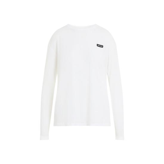 27SS 미우미우 탑 MJL939SOOO 133O F0009 BIANCO