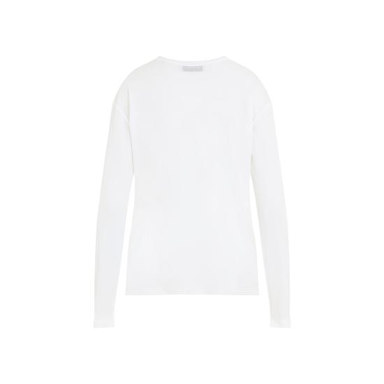 27SS 미우미우 탑 MJL939SOOO 133O F0009 BIANCO - MIU MIU