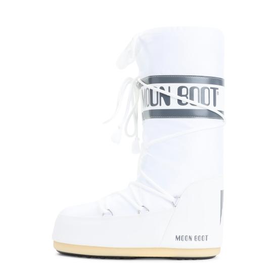 26FW 문부츠 아이콘 나일론 부츠 80D1400440 A001 WHITE - MOON BOOT