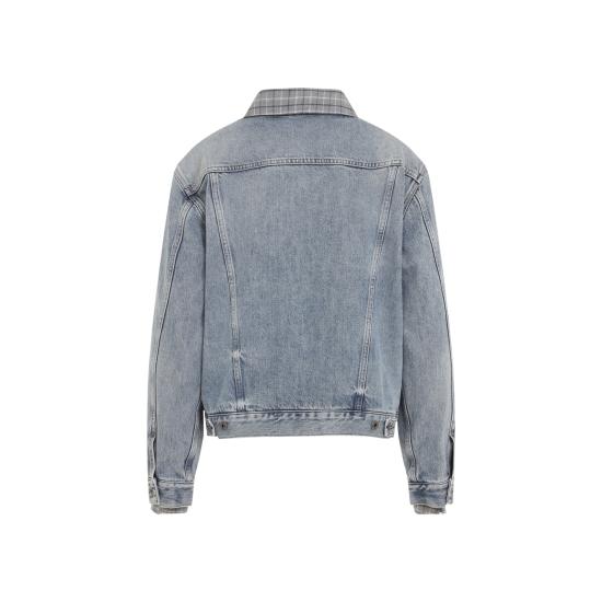 27SS 미우미우 자켓 GWB323SOOO 60FR F0076 CELESTE - MIU MIU