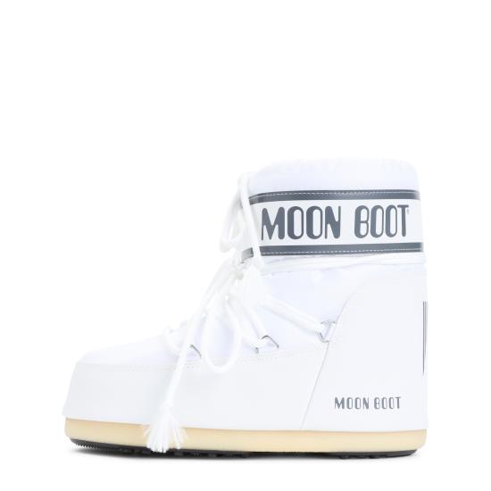 26FW 문부츠 아이콘 나일론 로우 부츠 80D1409340 A009 WHITE MONO - MOON BOOT