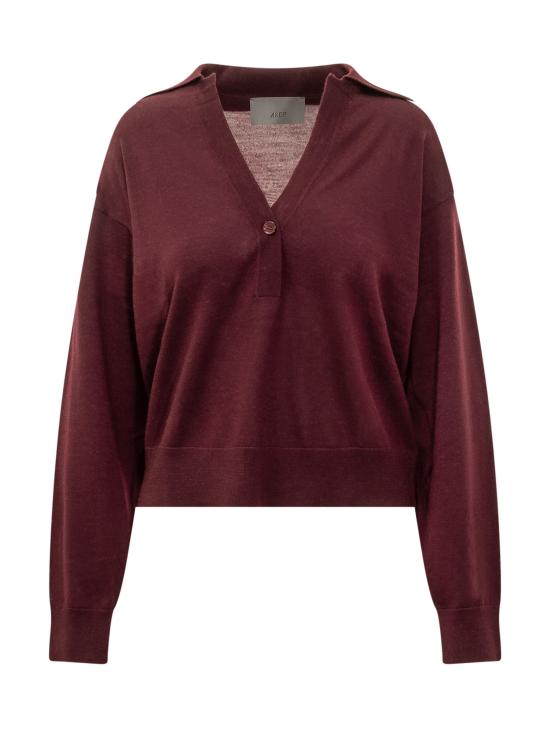 26FW 아켑 폴로 티셔츠 PLKD15143 WINE
