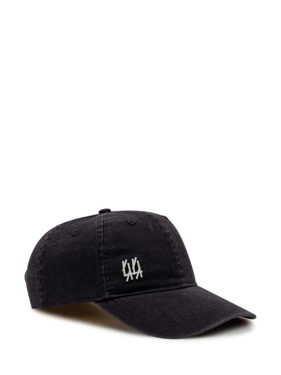 26FW 44레이블 모자 B0030469FA628 E13 BLACK 44 LG DIRTY WHITE EMBROIDERY - 44 LABEL