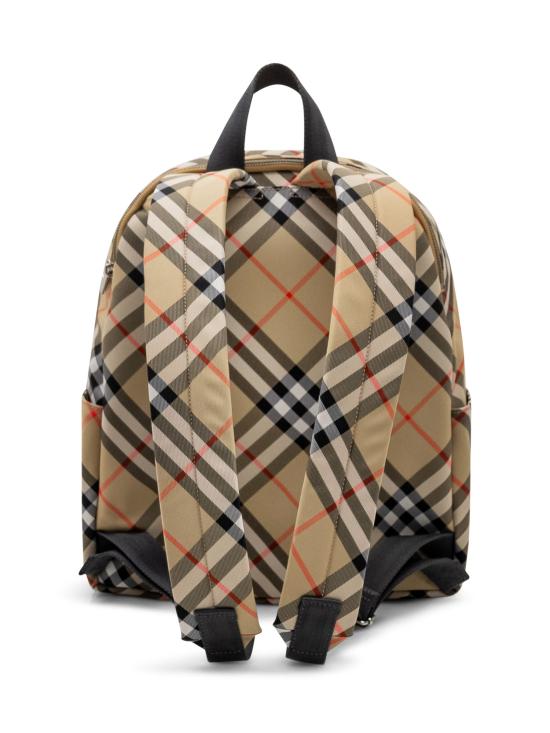26FW 버버리 스몰 체크 프린트 백팩 8102354 B9368 SAND - BURBERRY