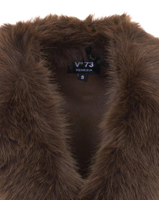 26FW 브이73 베스트 73C1AA101 MORO MULTICOLOR BROWN - V73