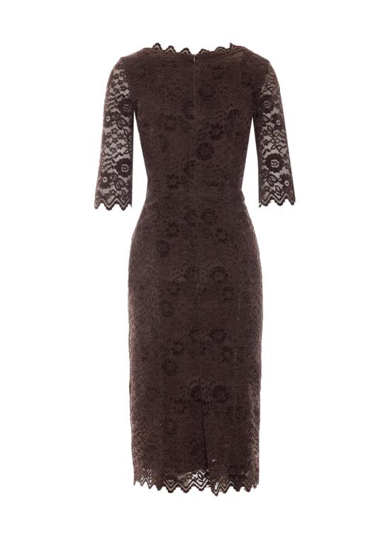 26FW 루두박 미디 원피스 4315 B1 44492605 BROWN - RUE DU BAC
