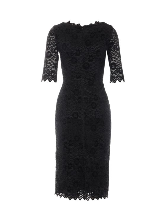 26FW 루두박 미디 원피스 4315 B1 4449051 BLACK - RUE DU BAC