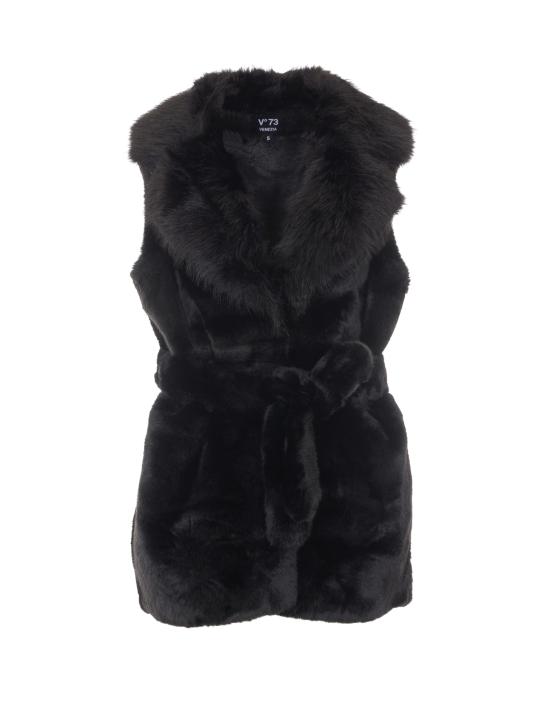 26FW 브이73 베스트 73C1AA101 NERO BLACK