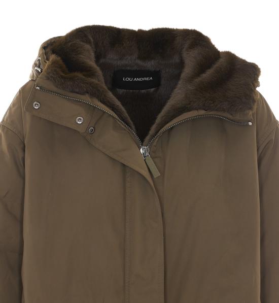 26FW 루 안드레아 패딩 NZ26758DKA ARMY GREEN - LOU ANDREA