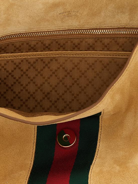 26FW 구찌 파파라초 미디엄 탑 핸들백 875018AAGIR9560 Beige - GUCCI