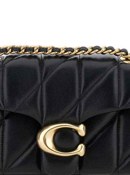 26FW 코치 태비 20 체인 숄더백 CP149B4BK Black - COACH