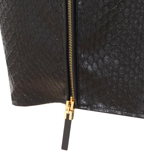 26FW 엘리자베타프랜치 미디 스커트 GO24467E2 110 BLACK - ELISABETTA FRANCHI